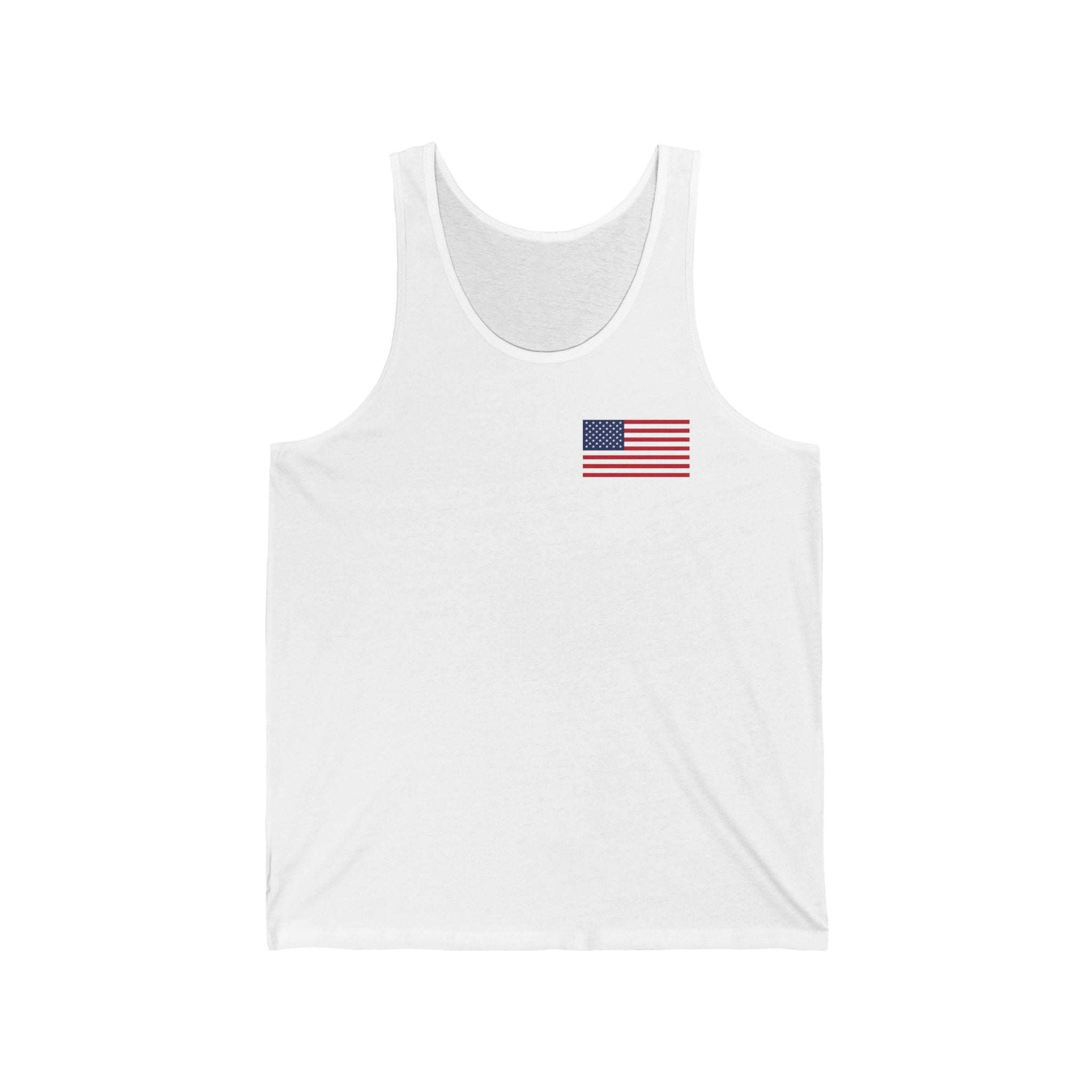Skull Flag Tank Top — Patriotic American Flag Tank