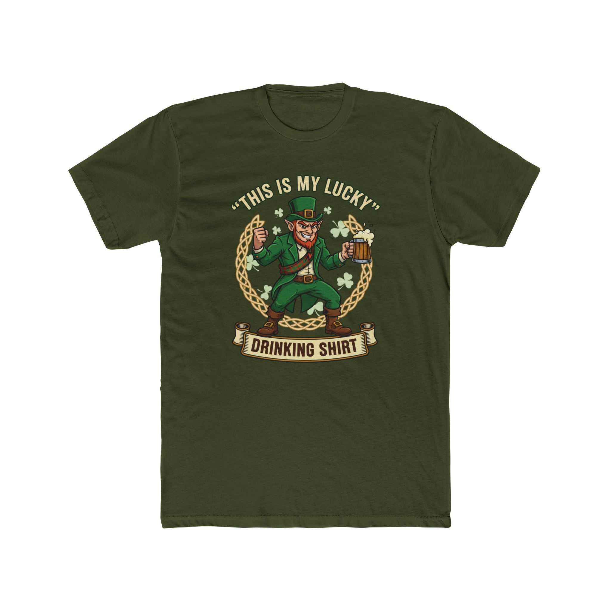 St. Patrick's Day "This Is My Lucky Drinking Shirt" Tee