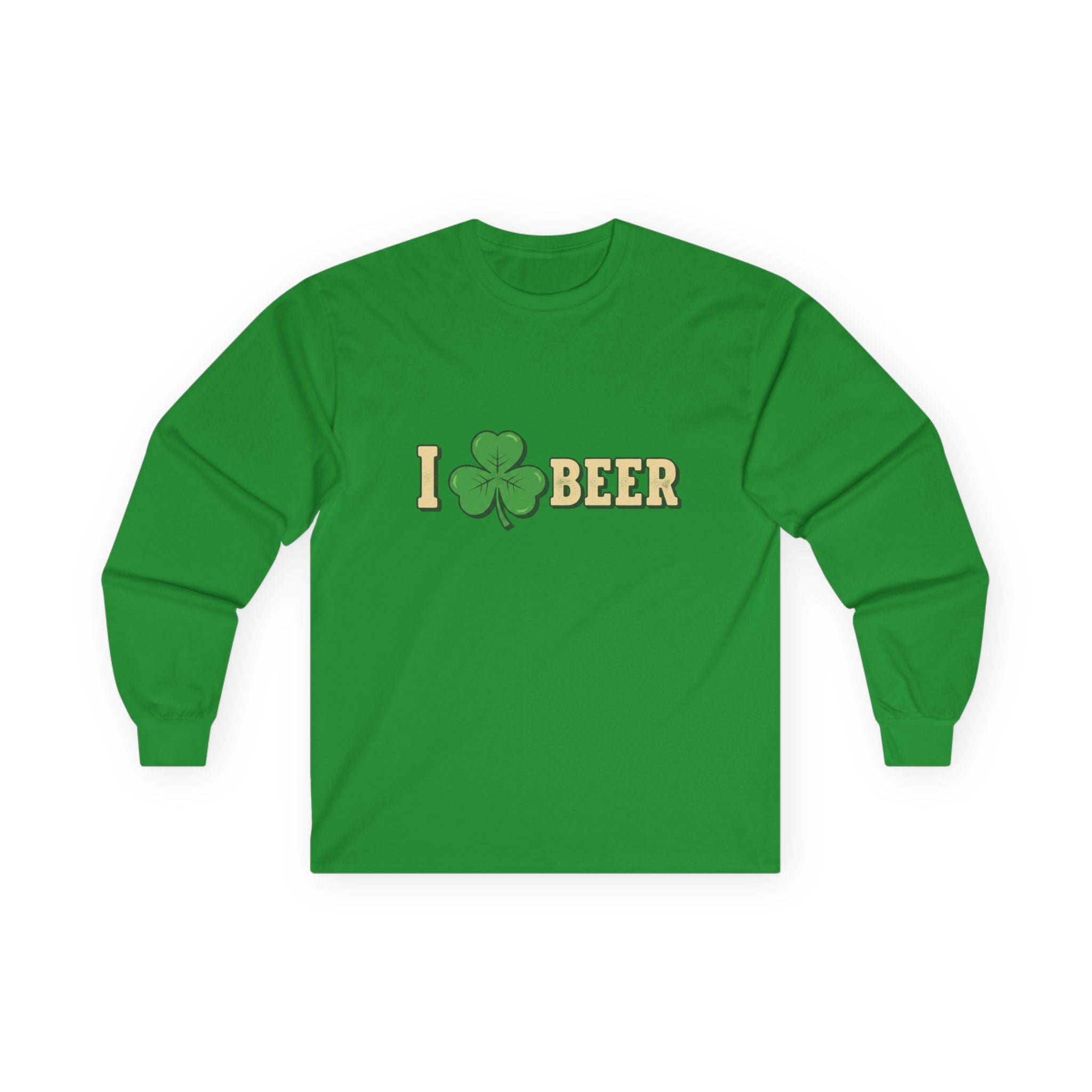 St. Patrick's 'I Shamrock Beer' Long Sleeve Tee