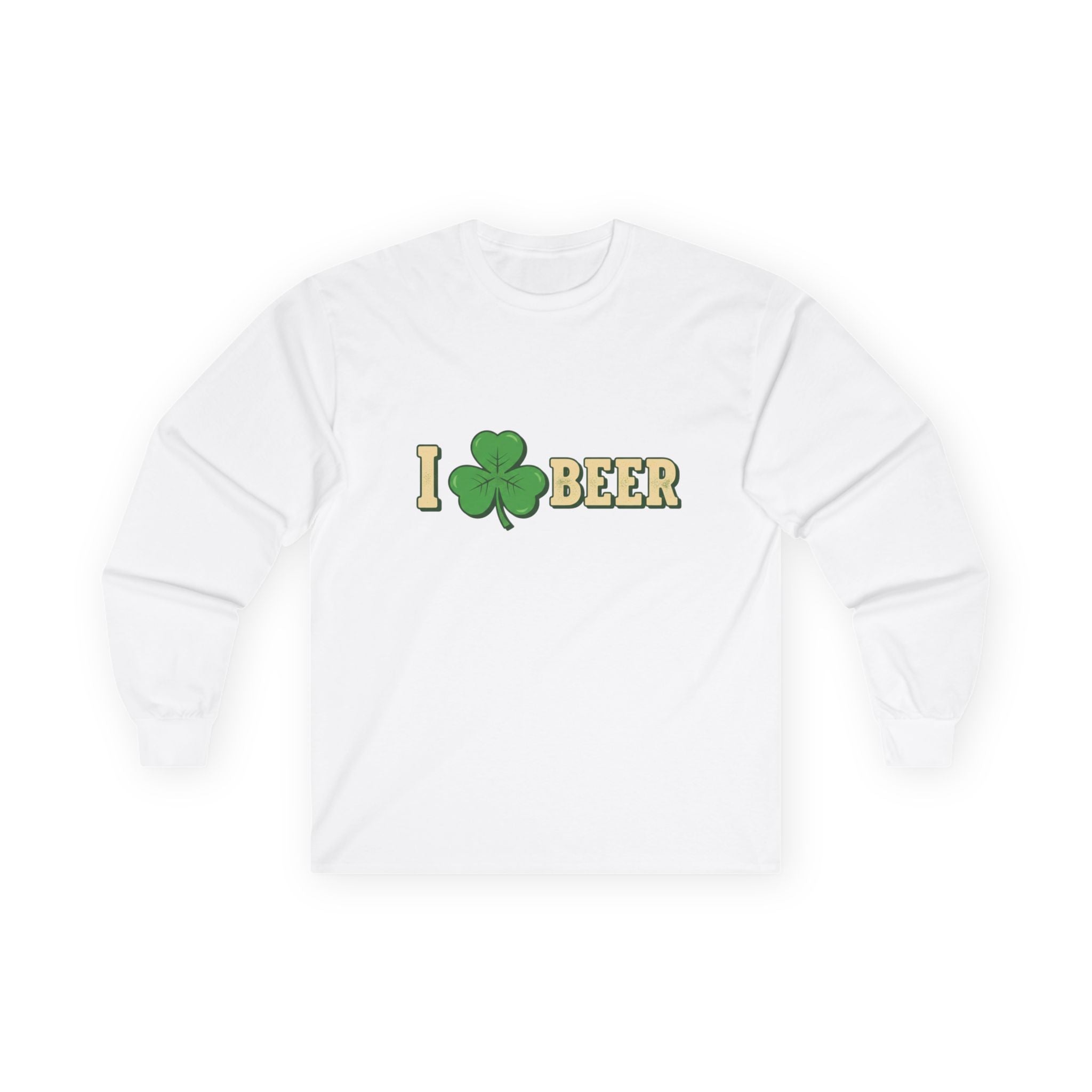St. Patrick's 'I Shamrock Beer' Long Sleeve Tee