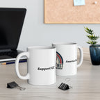 :America First Immigration Enforcement" Mug — Patriotic Coffee Cup 11oz/ 15oz