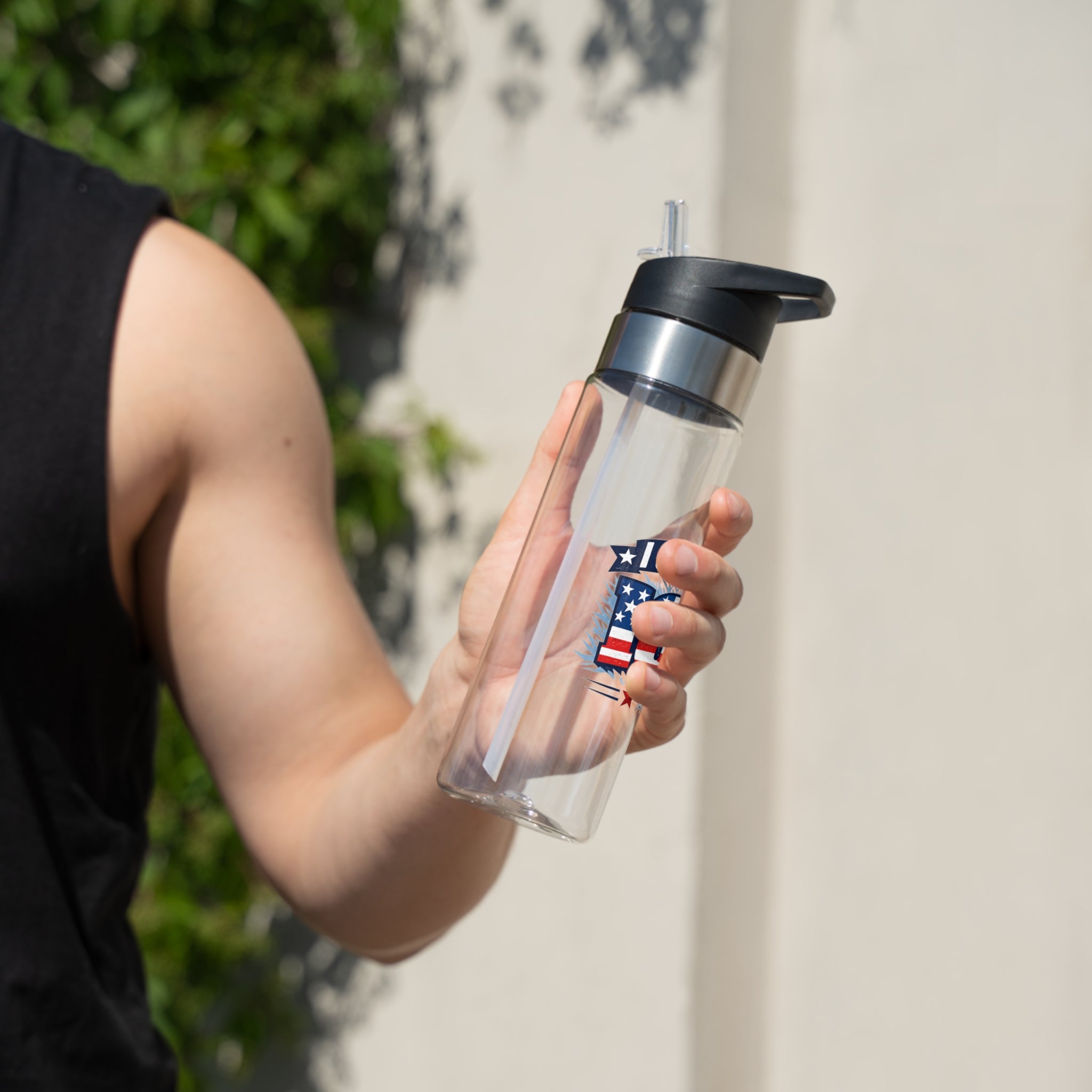 I Support ICE Patriotic 20oz Tritan Sport Bottle