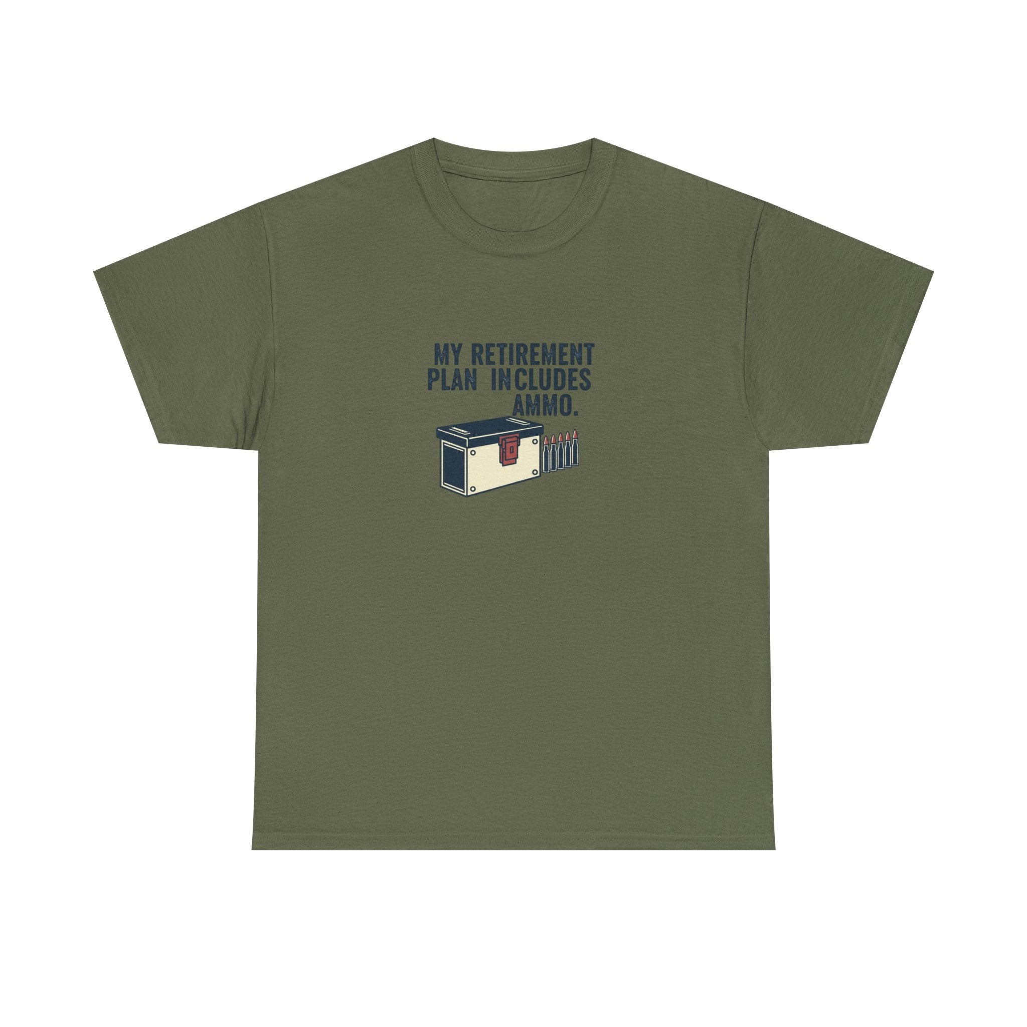 Ammunition Retirement Plan T-Shirt — Funny Gun Lover Tee